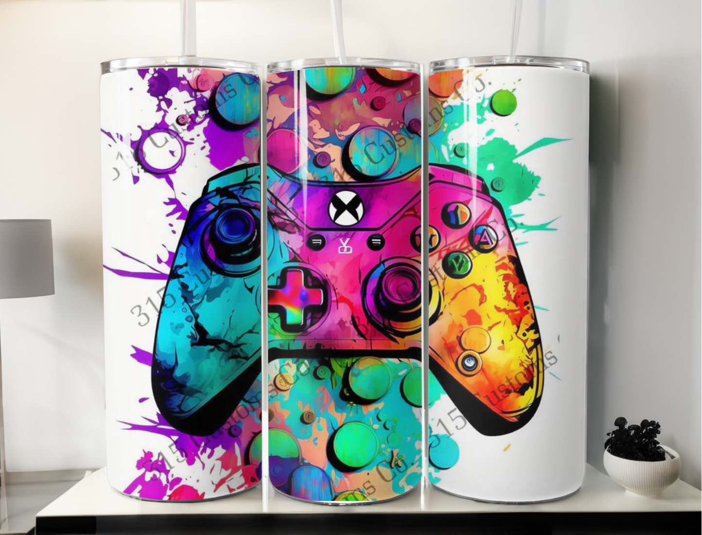 Gamer neon Tumbler/Wrap