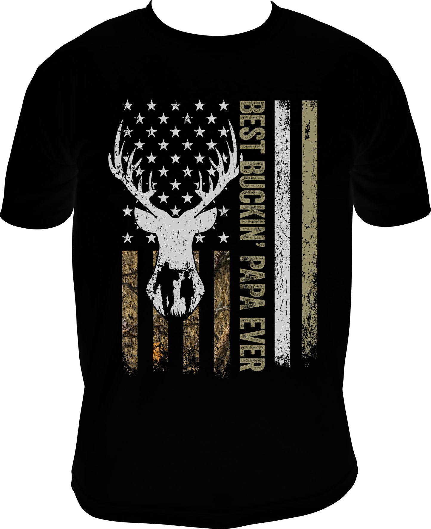 Best Buckin’ Dad/Papa Ever T-Shirt