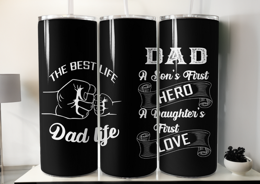 Best Life, Dad Life Tumbler/Wrap