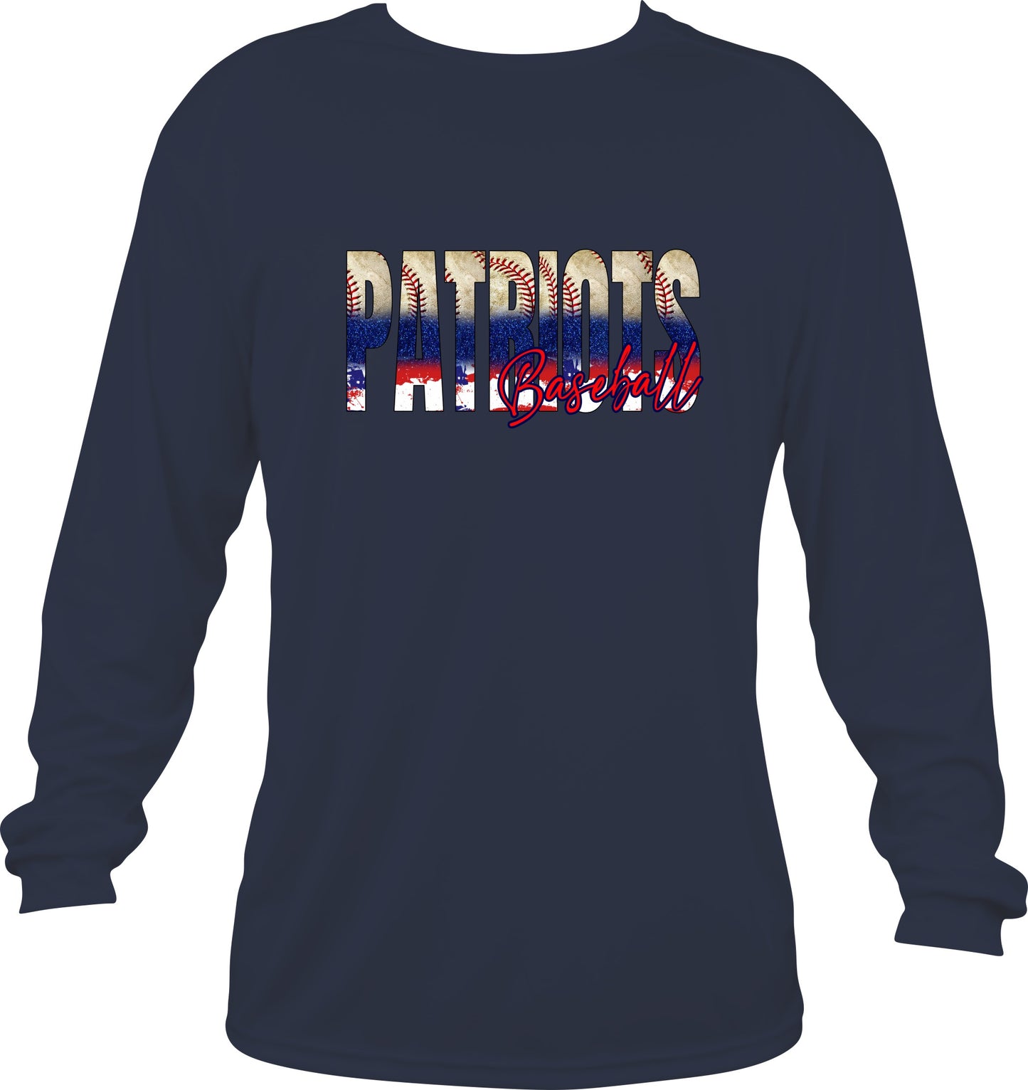 Upstate Patriots Women's Performance Bouji Baseball Longsleeve