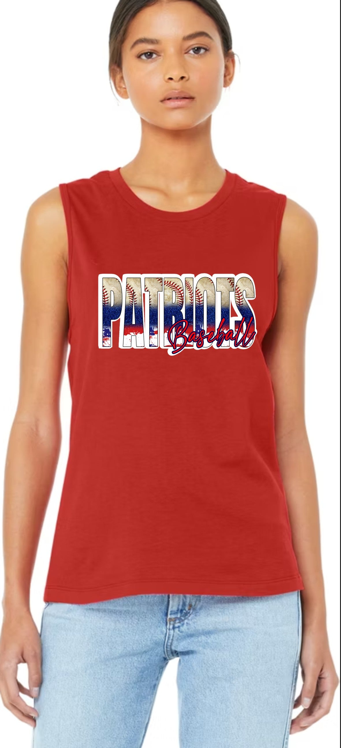 Upstate Patriots Bouji Baseball Tank