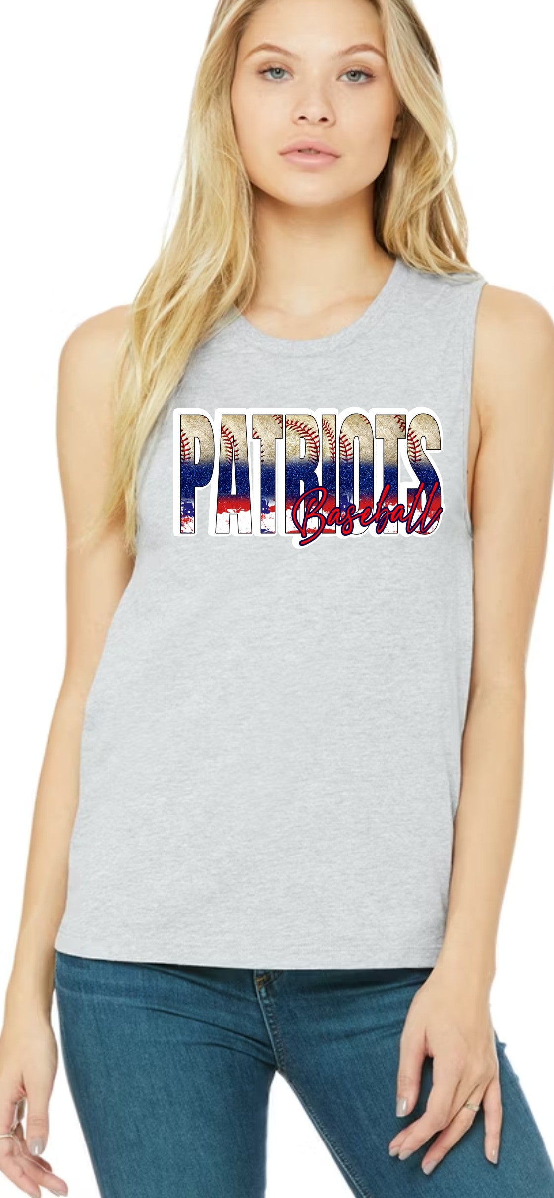 Upstate Patriots Bouji Baseball Tank