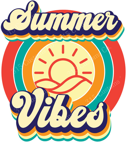 Retro summer vibes Transfer