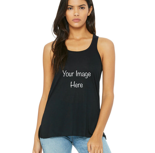 Custom Flowy Racerback Tank Top