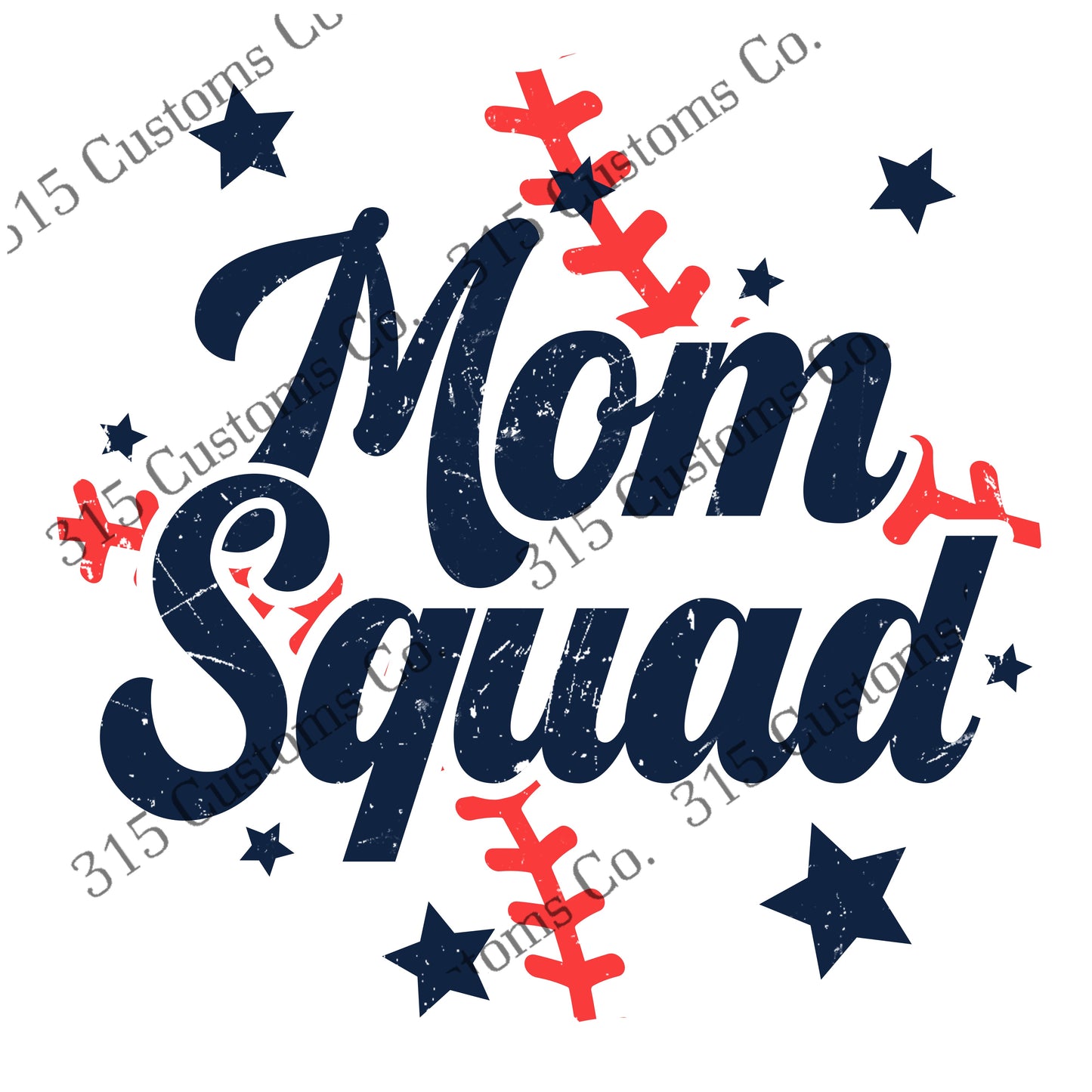 Mom vibes baseball Transfer