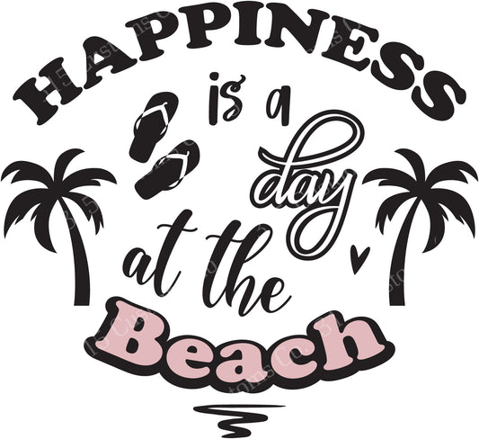 Happiness is a day at the beach  Transfer