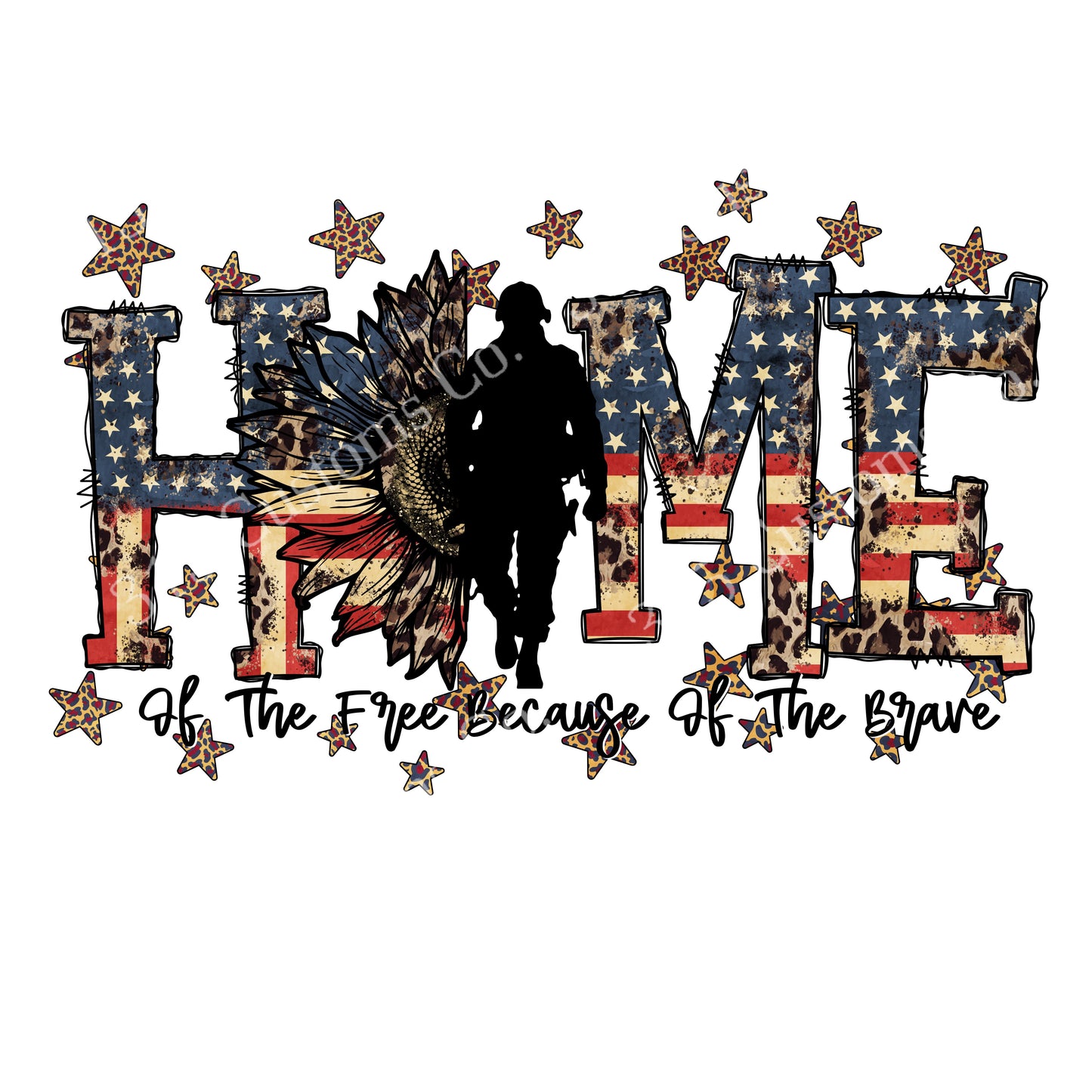 HOME of the free because of the BRAVE Transfer