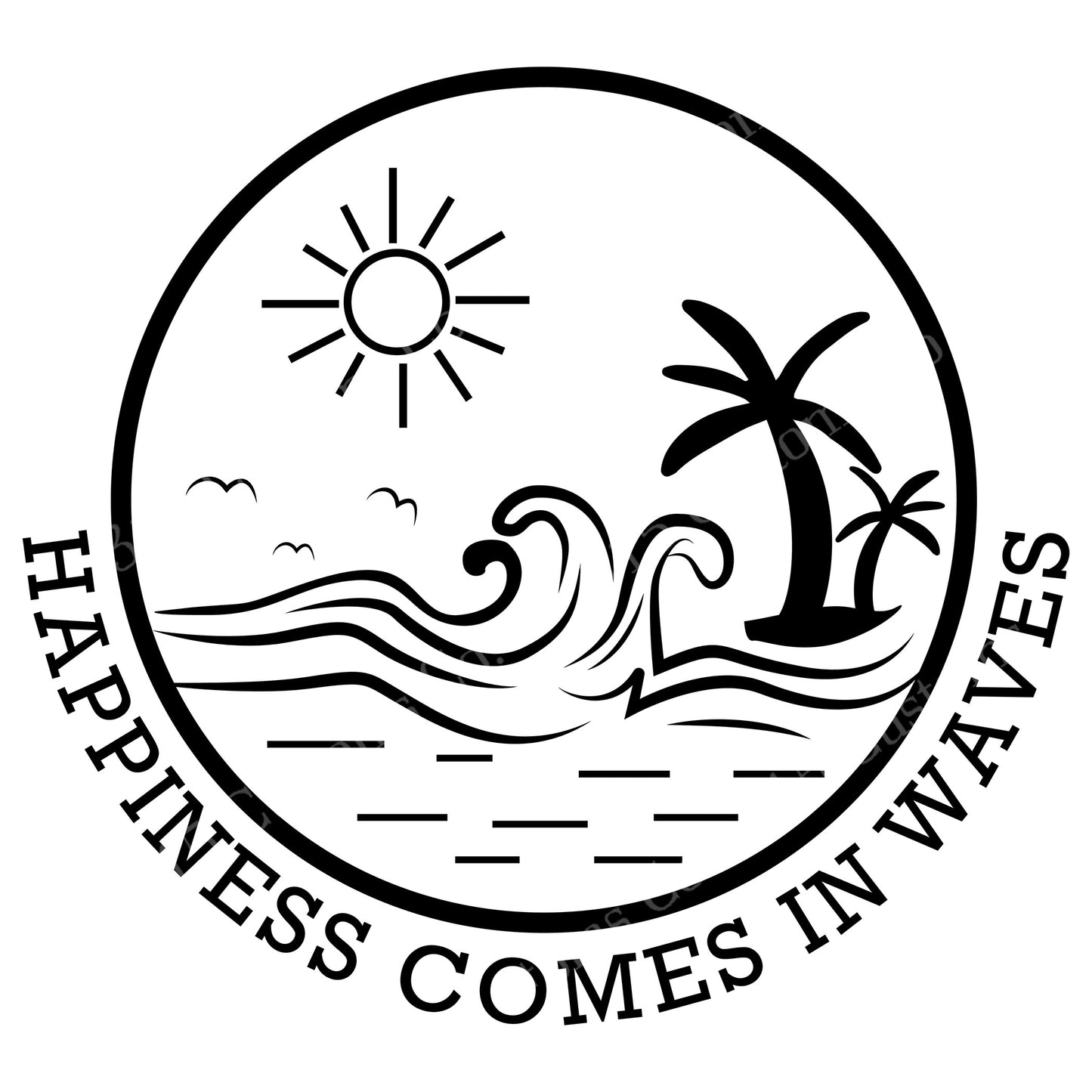 Happiness comes in waves  Transfer