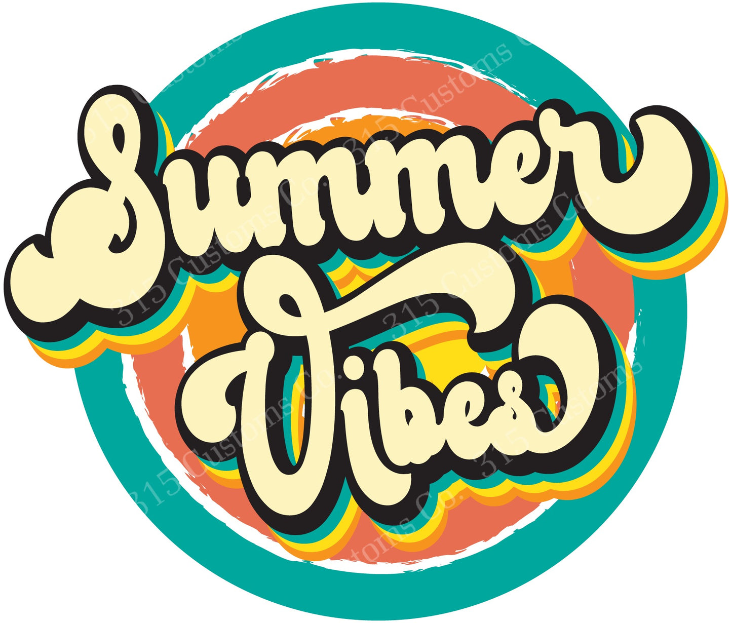 Retro summer vibes Transfer