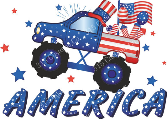 Monster truck America Transfer