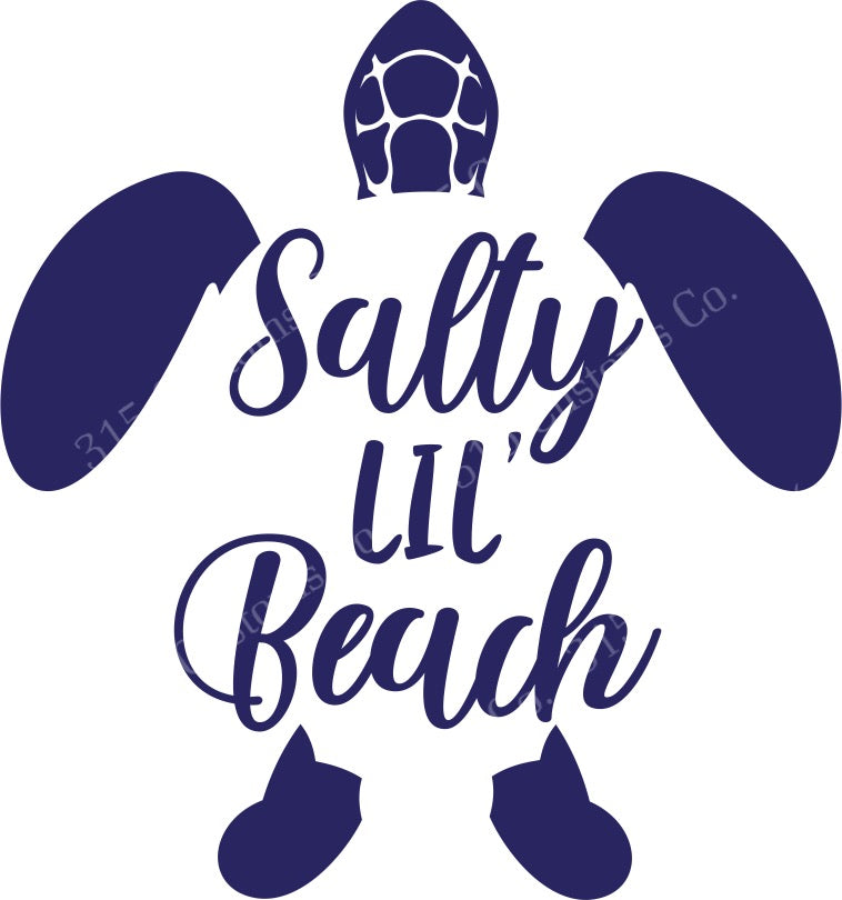 Salty lil’ Beach Transfer