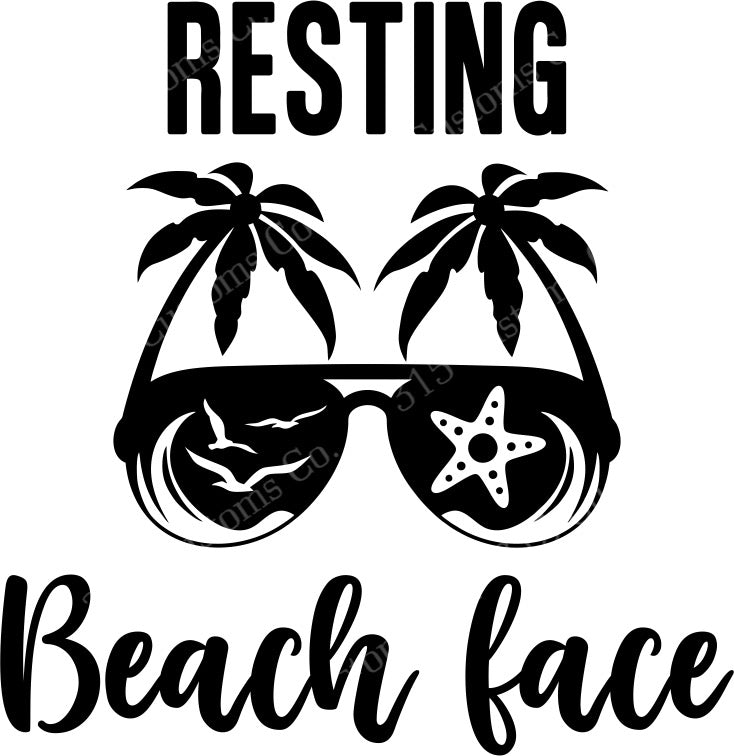 Resting beach face transfer