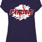 Upstate Patriots Women's Performance Splat Tee