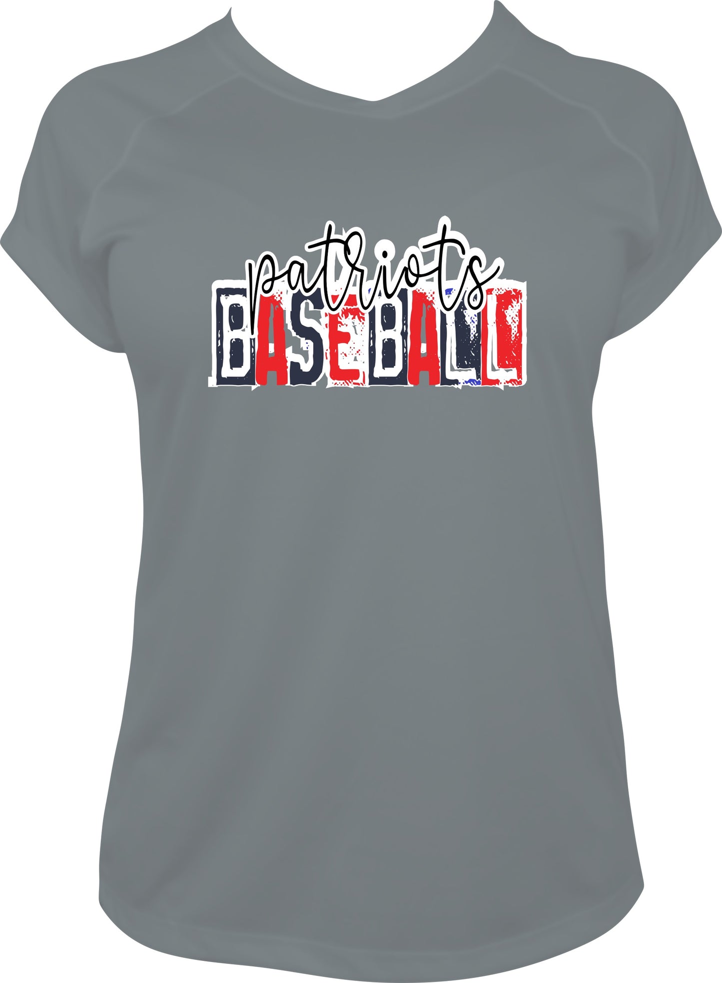 Upstate Patriots Women's Performance Vintage Plate Tee