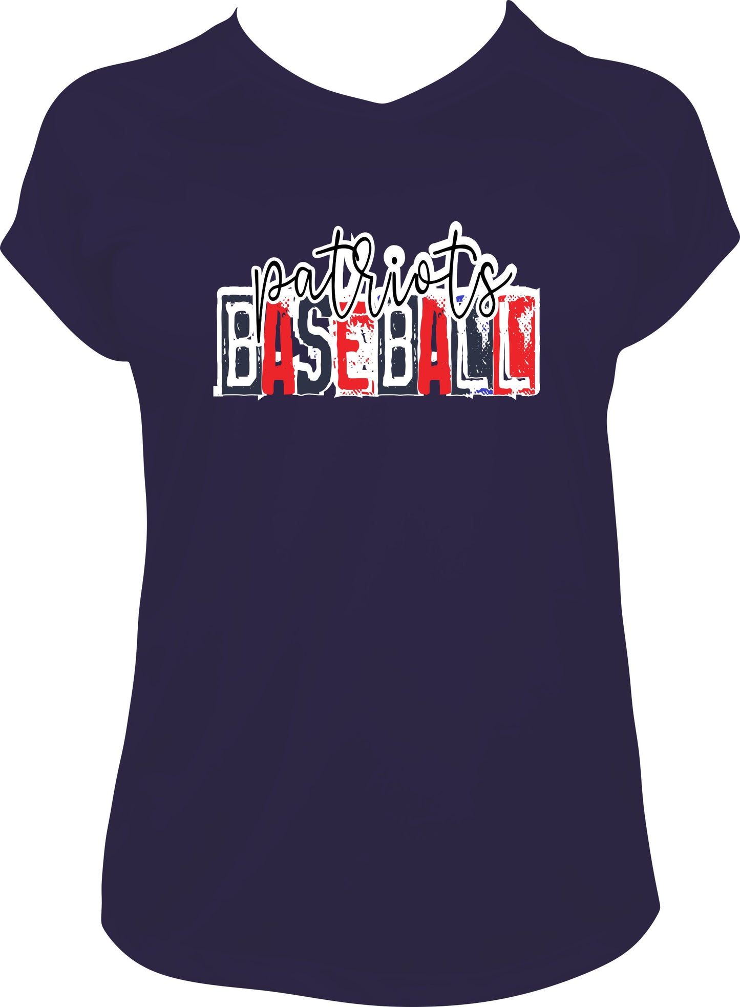 Upstate Patriots Women's Performance Vintage Plate Tee