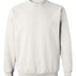 White (Gildan 1800) Custom Crewneck