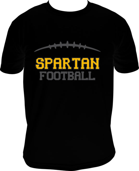 Gildan Youth/Unisex Adult T-shirt-SJ FOOTBALL BLACK