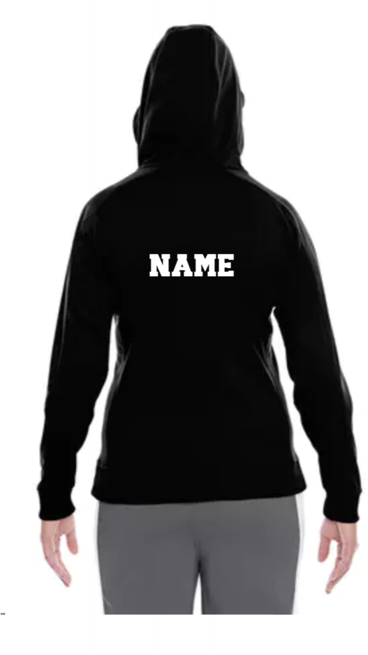 Ladies' Elite Performance Hoodie-Spartan Pride