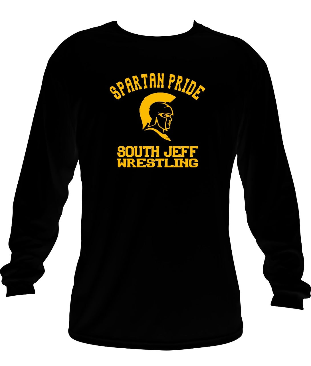 Youth/Unisex Adult Long Sleeve T-shirt-Spartan Pride