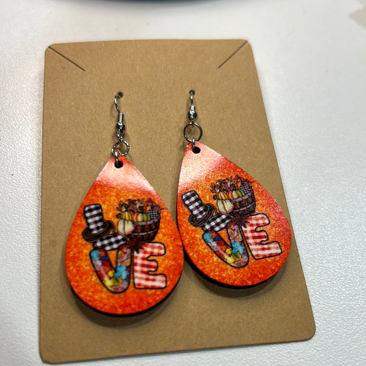 LOVE Fall Earrings