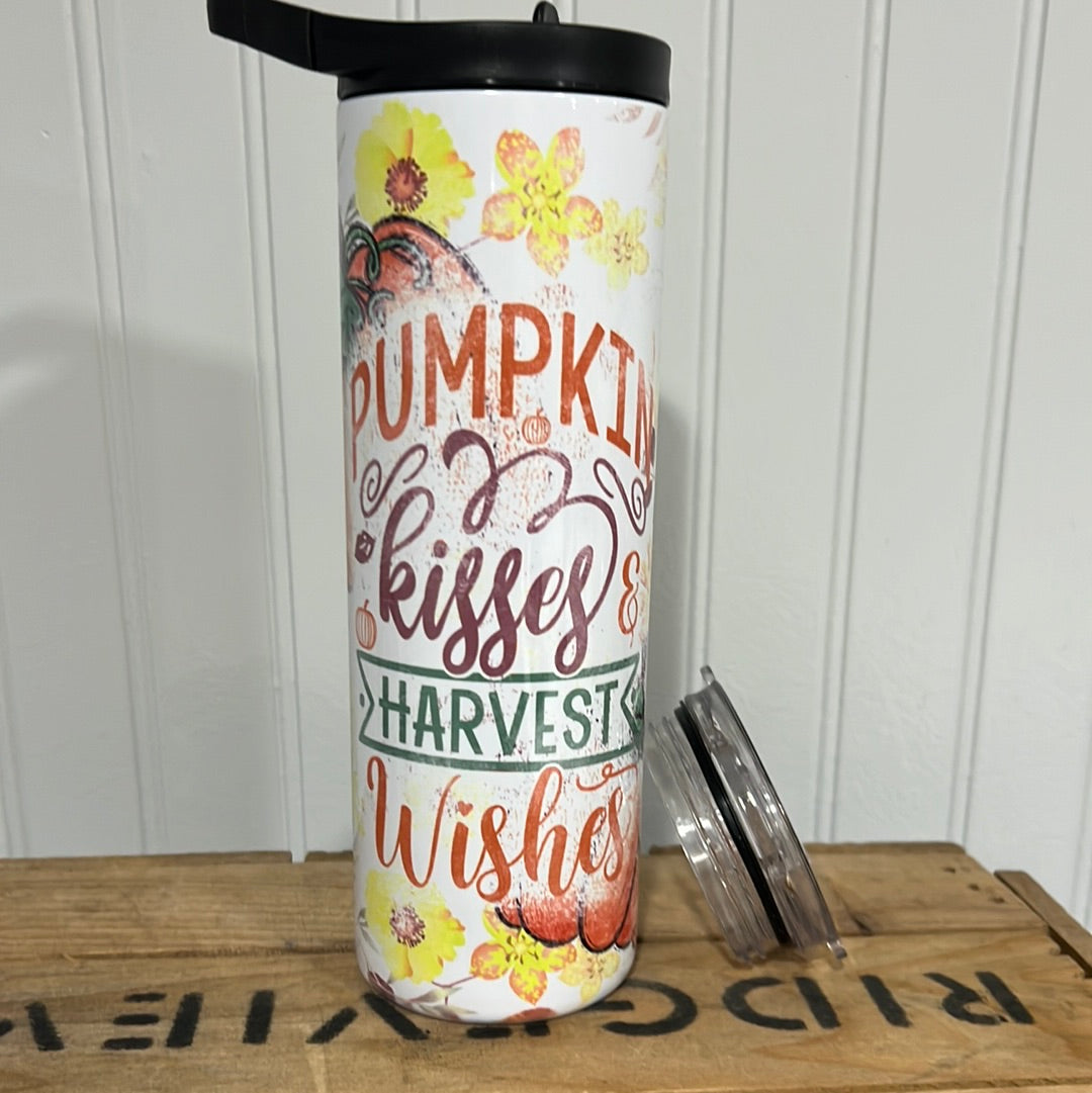 20 oz Pumpkin Kisses & Harvest Wishes Duo Sublimation Tumbler