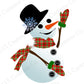 Snowman 1 Decal