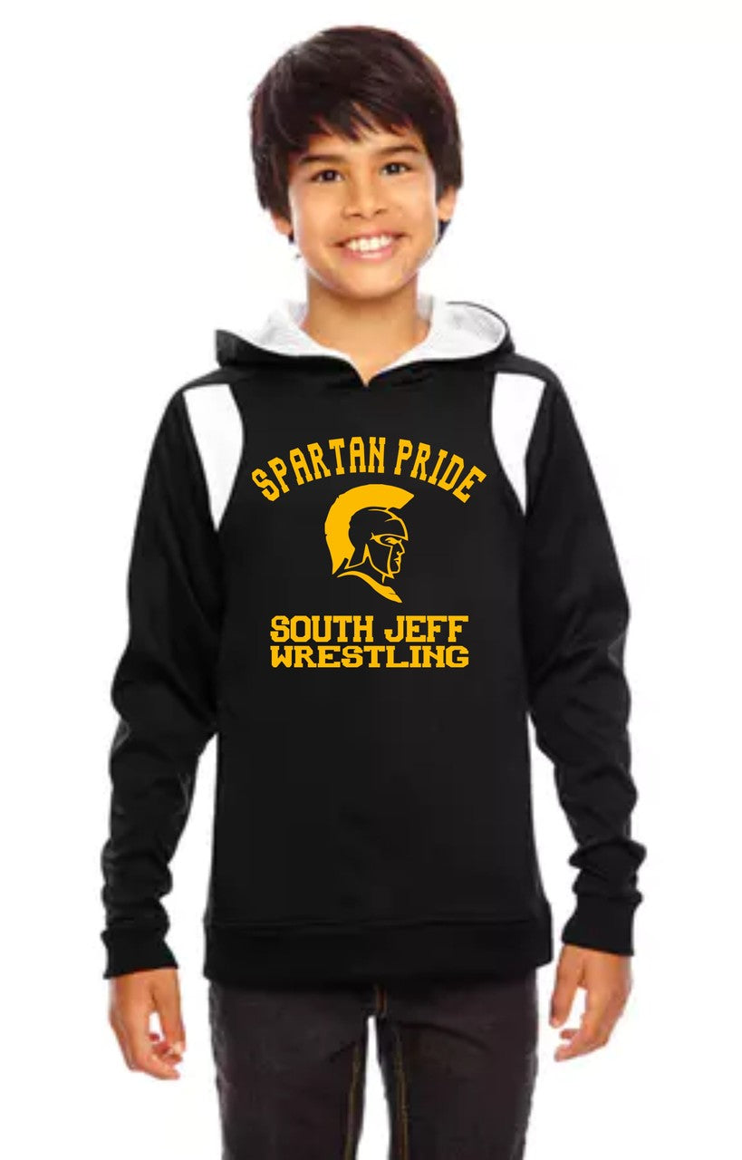 Youth Unisex Elite Performance Hoodie-Spartan Pride